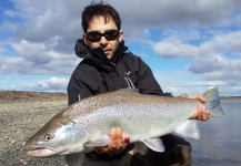 Ignacio Pereira 's Fly-fishing Image of a Brown trout – Fly dreamers 