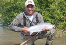 Pablo Santiago Del Bustio 's Fly-fishing Catch of a Steelhead – Fly dreamers 