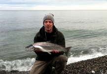  Foto de Pesca con Mosca de Sea-Trout (Trucha Marrón Anádroma) compartida por Kristian Villadsen – Fly dreamers