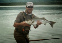 Vincent Roy 's Fly-fishing Image of a Striped Bass – Fly dreamers 