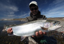 Lizardo Narvaez 's Fly-fishing Photo of a Rainbow trout – Fly dreamers 