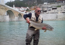 Fly Fishing Montenegro 's Fly-fishing Picture of a Marble Trout – Fly dreamers 