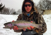 Matt Jaeger 's Fly-fishing Photo of a Rainbow trout – Fly dreamers 