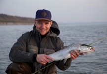 Fly-fishing Pic of Sea-Trout shared by Stefan Skovbo – Fly dreamers 