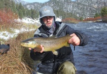 Fly-fishing Photo of Brown trout shared by Jeremy Clark – Fly dreamers 