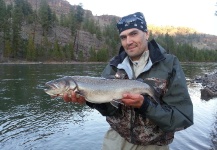 awesome day for some bull trout action with littleleaf guide service on the warmsprings indian reservation.