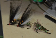 TEMPLE DOG - Double salmon salar hook #5 