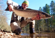  Foto de Pesca con Mosca de Salmón del Atlántico compartida por Christof Menz – Fly dreamers