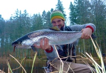 Christof Menz 's Fly-fishing Image of a Atlantic salmon – Fly dreamers 