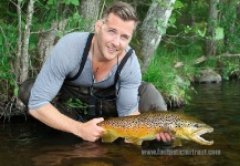 Robert Håkansson 's Fly-fishing Catch of a Brown trout – Fly dreamers 