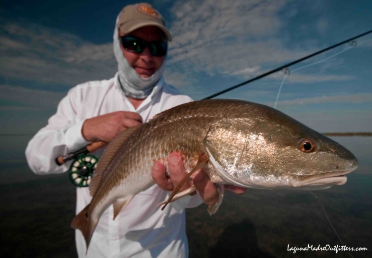 nice redfish on a beautiful day. Lower Laguna Madre, Texas

www.lagunamadreoutfitters.com