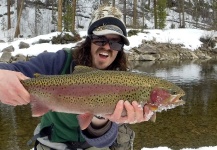 Brett Macalady 's Fly-fishing Photo of a Rainbow trout – Fly dreamers 