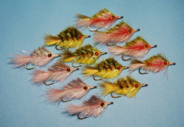 Pearl Chenille Wiper Flies