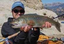Fly-fishing Photo of Brown trout shared by Edu Cesari – Fly dreamers 