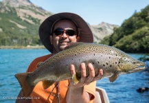  Imagen de Pesca con Mosca de Trucha marrón compartida por Marcelo Poo Montecinos – Fly dreamers