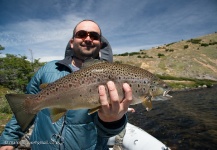 Marcelo Poo Montecinos 's Fly-fishing Catch of a Brown trout – Fly dreamers 