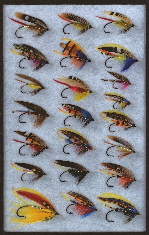 Flies I tied from the Caerhowd Collection