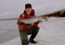 Elias Petur Thorarinsson  's Fly-fishing Catch of a Brown trout – Fly dreamers 