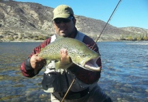  Situación de Pesca con Mosca de English trout – Imagen por Cristian Bascur en Fly dreamers