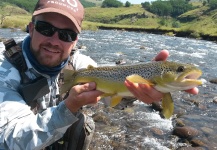 Keith Falconer 's Fly-fishing Photo of a von Behr trout – Fly dreamers 