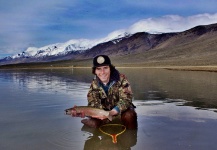 Sam Brost-Turner 's Fly-fishing Picture of a Clarks trout – Fly dreamers 