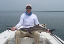 My first Cobia on the fly