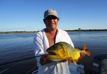 RIO CORRIENTE´S ANGLERS 's Fly-fishing Image of a Golden Dorado – Fly dreamers 