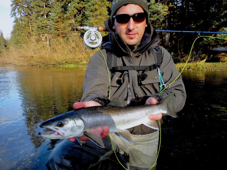 Dolly varden trophy on Situk River - Alaska 2011