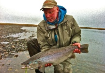 Nicolas  Werning 's Fly-fishing Pic of a Sea-Trout – Fly dreamers 