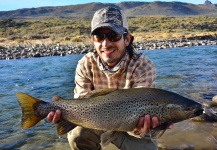 Fly-fishing Image of Brown trout shared by Exequiel Bustos – Fly dreamers