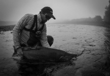 Fly-fishing Photo of King salmon shared by Esteban Tripicchio – Fly dreamers 