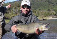 Fly-fishing Pic of Brown trout shared by Tato Rodriguez – Fly dreamers 