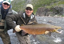 Fly-fishing Pic of Atlantic salmon shared by D'Arcy Wyvill – Fly dreamers 