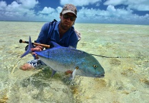 Fly-fishing Pic of Bluefin trevally shared by Felipe Morales – Fly dreamers 