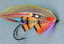 Fly-tying for Atlantic salmon - Picture by Mike Boyer 