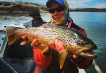  Imagen de Pesca con Mosca de Trucha marrón compartida por Ryan Hudson – Fly dreamers