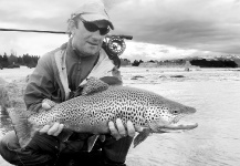Ezequiel Lemos 's Fly-fishing Pic of a Brown trout – Fly dreamers 