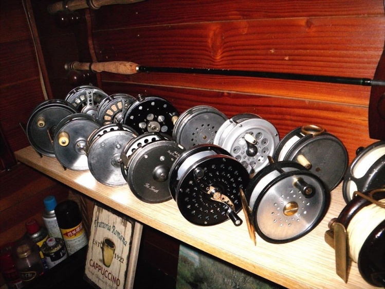 Fly reels collection.