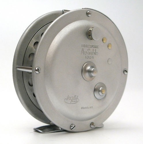 SHAKESPEARE AU SABLE 1864 GD FLY FISHING REEL,Made in Canada.