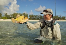 Tom Hradecky 's Fly-fishing Picture of a Triggerfish – Fly dreamers 