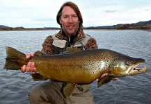 Fly-fishing Photo of Brown trout shared by Alex Prior – Fly dreamers 