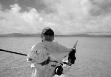 Vincent Gislard 's Fly-fishing Picture of a Trevally - Brassy – Fly dreamers 