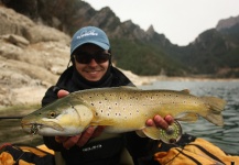 Fly-fishing Photo of von Behr trout shared by Edu Cesari – Fly dreamers 