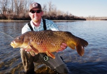 Todd Throckmorton 's Fly-fishing Image of a Carp – Fly dreamers 
