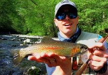 Fly-fishing Photo of Rainbow trout shared by Jakub Lutonský – Fly dreamers 