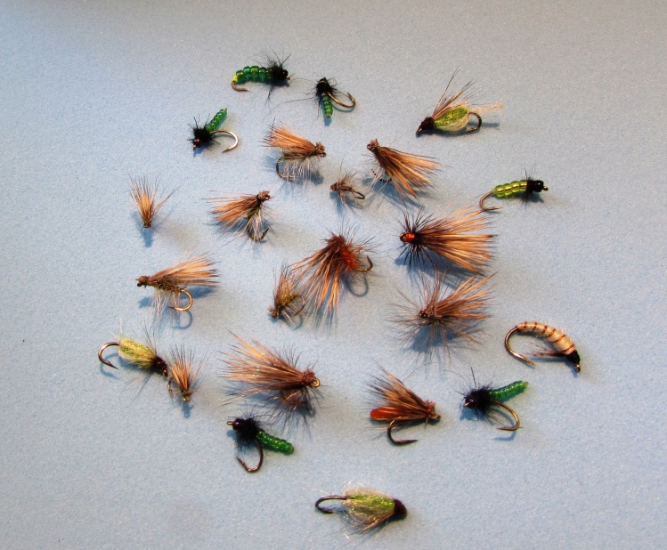 I went into a Caddis Crazy weekend, tying only Caddis which are popping up on all the local rivers.