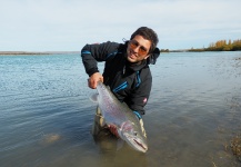 Fly-fishing Photo of Steelhead shared by Miguel Angel Garrido – Fly dreamers 