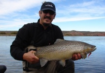 Segundo Beccar Varela 's Fly-fishing Catch of a Brown trout – Fly dreamers 