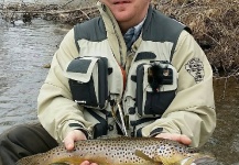 Beau Bolton 's Fly-fishing Catch of a Brown trout – Fly dreamers 