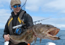 Colton Graham 's Fly-fishing Photo of a Lingcod – Fly dreamers 